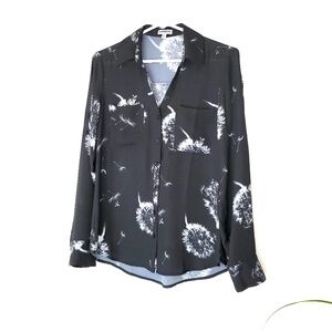 Express Button-Up Blouse/Shirt -  Small